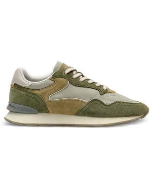 HOFF City Panelled Lace-Up Trainers - Green