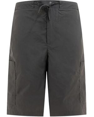 GR10K Shorts mit Kordelzug - Grau
