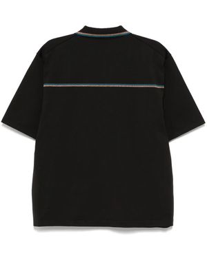◆UMBRO◆ UMB X White Mountaineering Short Sleeve Polo Shirt White Mountaineering X Umbro Uniform Polo Shirt in Black for
