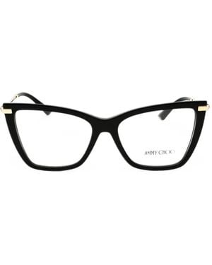 Jimmy Choo Cat-Eye Frame Glasses - Black
