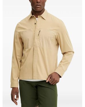 The North Face Zip Checked Shirt - Natural
