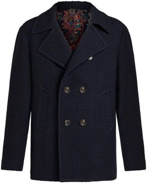Etro Coats - Blue