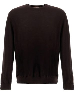Herno Resort Pullover Mit Ziernähten - Schwarz