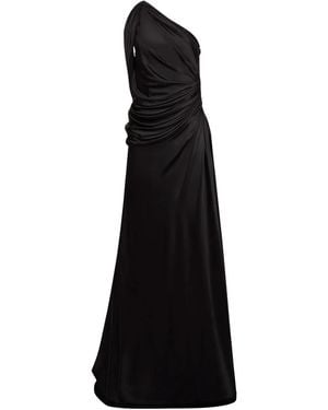 ワンピース NINA RICCI MERMAID DRESS WITH LACE INSERTS Mermaid Dress With Lace Inserts In Black - Nina Ricci