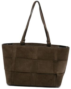 DeMellier Florence Woven Tote Bag - Brown