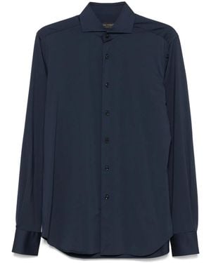 Dell'Oglio Camicia A Maniche Lunghe - Blu