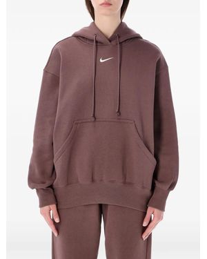 Nike Hoodie À Détail De Logo - Purple