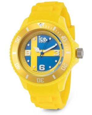 Ice-watch Ice-World 40Mm Watch - Yellow