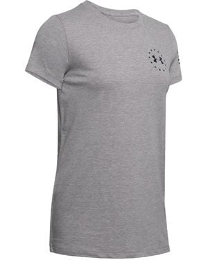 Under Armour Banner Freedom T-Shirt - Grey