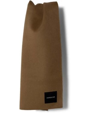 Herskind Logo Scarf - Natural
