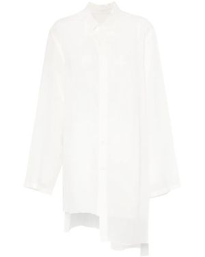 Yohji Yamamoto Long Shirt - White