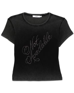 B+ AB Short-Sleeved Top - Black