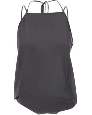 Herskind Top Asimmetrico - Nero