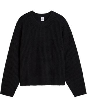 Won Hundred Trui Met Ronde Hals - Zwart