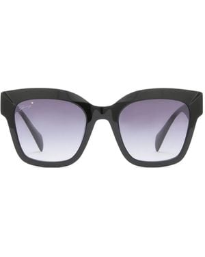 Genny Square Sunglasses - Black