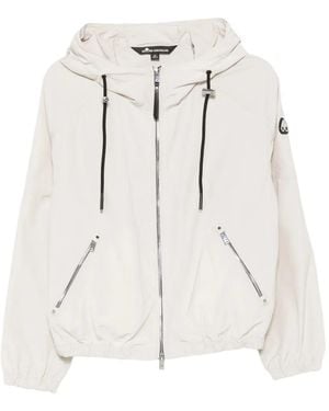 Moose Knuckles Jack Met Capuchon En Trekkoord - Wit