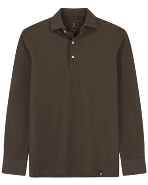 BOGGI Sakura Poloshirt Van Japans Jersey - Bruin