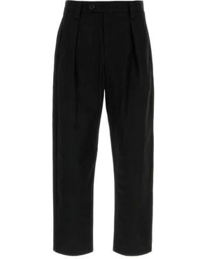 A.P.C. Pleated-Detail Trousers - Black