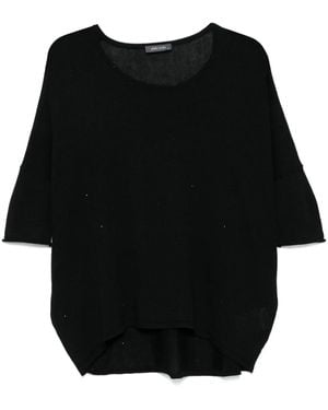Philo-Sofie Cashmere Jersey con detalle de lentejuelas - Negro