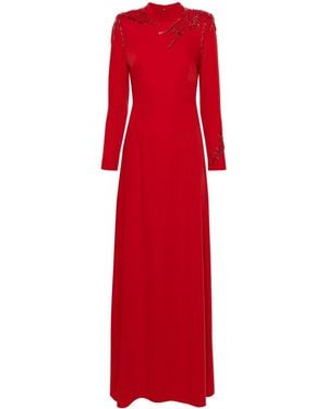 Cristallini Nemesis Maxi Dress - Red