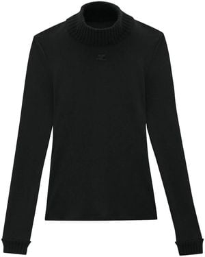 Courreges Reedition トップ - ブラック