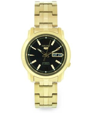 Seiko Round-Face 38Mm Watch - Metallic