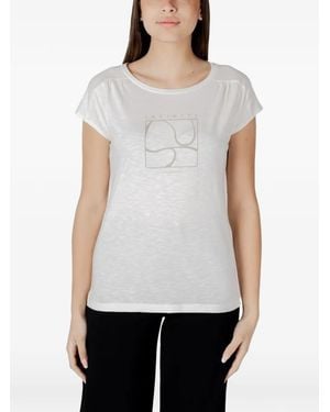 Street One Graphic-Print T-Shirt - White