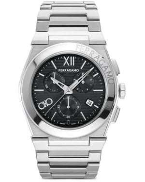 Ferragamo Vega Chrono 42Mm - White
