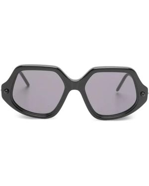 Kuboraum Geometric-Frame Sunglasses - Gray