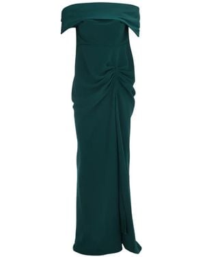 Rhea Costa Aqusa Maxi Dress - Green