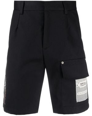 MISBHV Bermudas utility Recordings - Negro