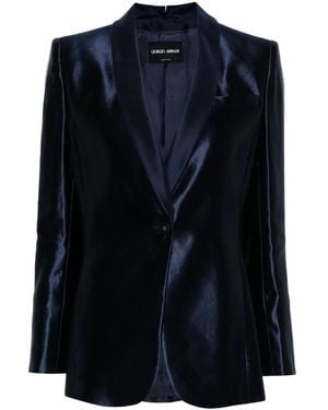 Giorgio Armani Blazer Monopetto - Blu