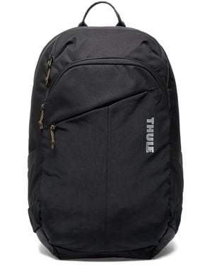 Thule Logo-Print Backpack - Black