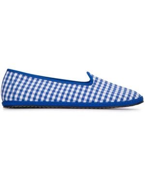 Vibi Venezia Mocasines A Cuadros - Azul