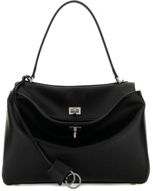Balenciaga ロデオ ハンドバッグ M - ブラック