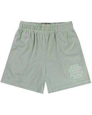 Eric Emanuel Logo-Print Mesh Shorts - Green