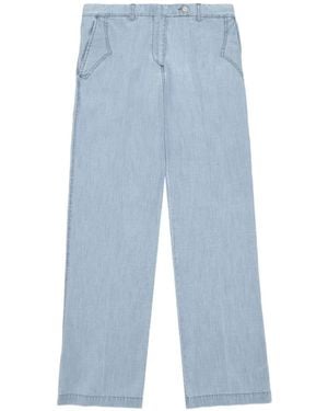 Fortela Jelene Side-Pocket Trousers - Blue