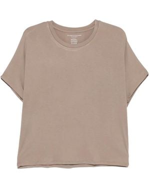 Majestic Filatures T-Shirt À Col Rond - Natural