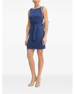 Silvian Heach Vestido Con Cinturón - Azul