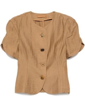 Rejina Pyo Blusa Cody - Neutro