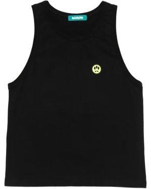 Barrow Logo tank top - Schwarz