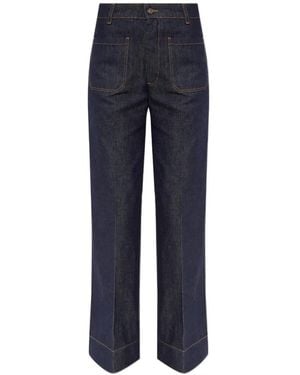 Victoria Beckham Alina Jean Flared-Leg Jeans - Blue