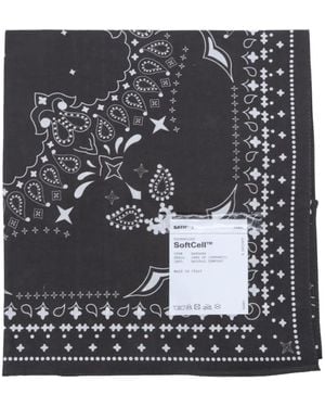 Satisfy Paisley-Print Cotton Bandana - Black