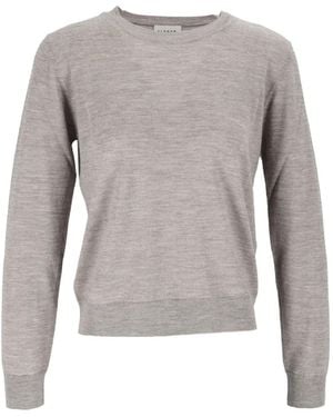 P.A.R.O.S.H. Crystal-Embellished Wool Jumper - Grey
