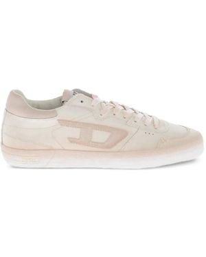 DIESEL S-Leroji Monogram Sneakers - White