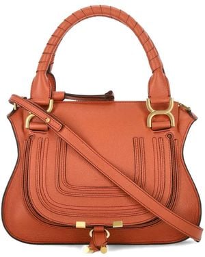 Chloé Marcie Tote Bag - Orange