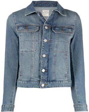 Zadig & Voltaire Button-Front Denim Jacket - Blue