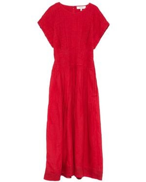 Sea Textured Midi Dress