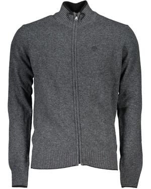 North Sails Cardigan Con Zip - Grigio