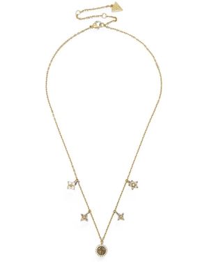 Guess Secret Garden Necklace - White